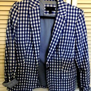 Royal blue J Crew blazer